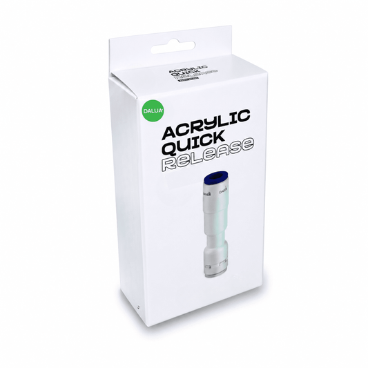 Acrylic Quick Release + Check Valve quick release check valve DALUA