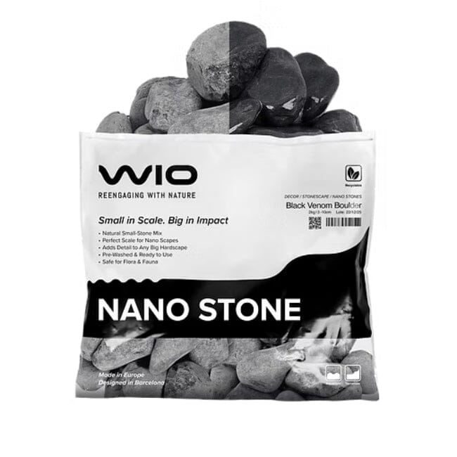 WIO - Black Venom Boulder Wood and Rock WIO 4.4 lb Nano Bag