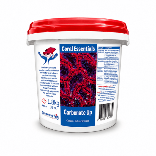 Coral Essentials Cal, Alk, Mag Powders aquarium additives DaluaAustralia Carbonate Up 1.8kg