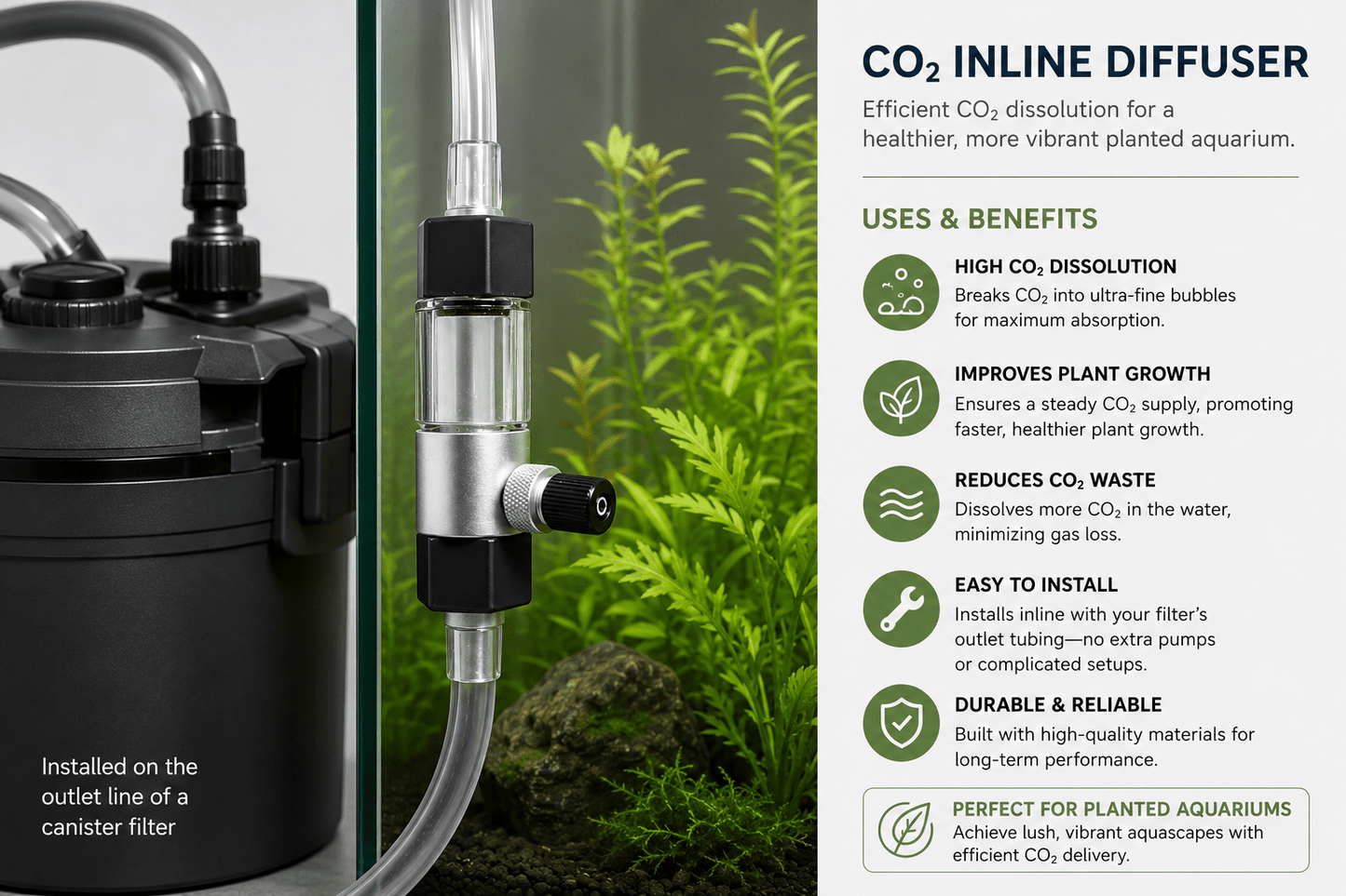 CO₂ Essentials Upgrade Kit – Regulator, Diffuser & Free Fertiliser co2 regulator DaluaAustralia