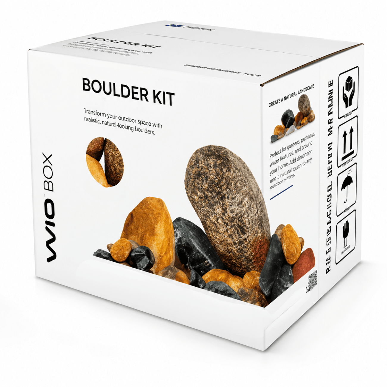 WIO - Mcdonald Lake Boulder Wood and Rock WIO 46 lb Mega Box