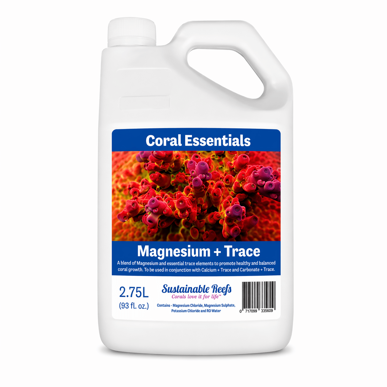 Coral Essentials Calcium, Alkalinity, Magnesium 2.75L (93fl. oz.) AQUARIUM additives DALUA Magnesium + Traces