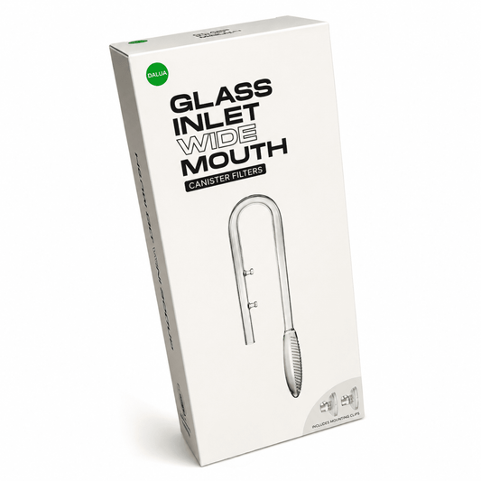 Glass Inlet Wide Mouth glass inlet lily pipes DALUA