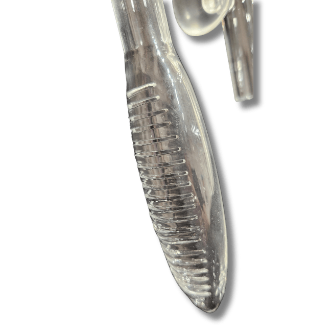 Glass Inlet Wide Mouth glass inlet lily pipes DALUA