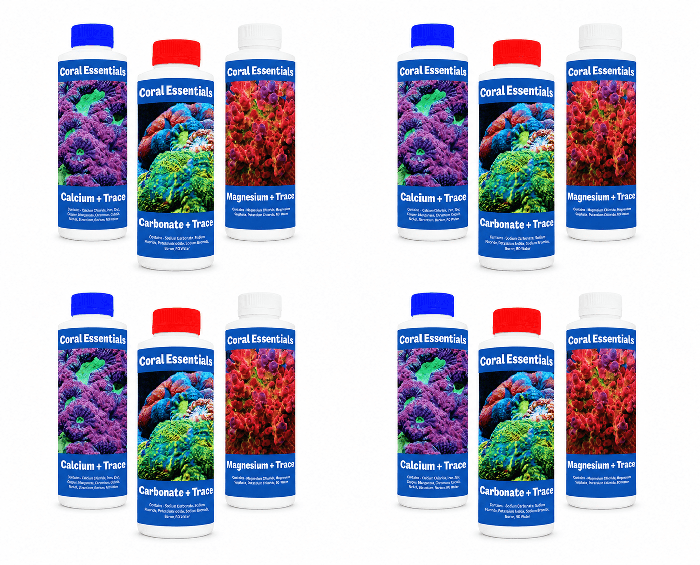 20% Bulk Order Cal, Alk Mag + Traces AQUARIUM additives DALUA 