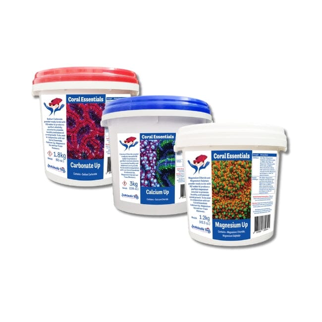 Coral Essentials Cal, Alk, Mag Powders aquarium additives DaluaAustralia 