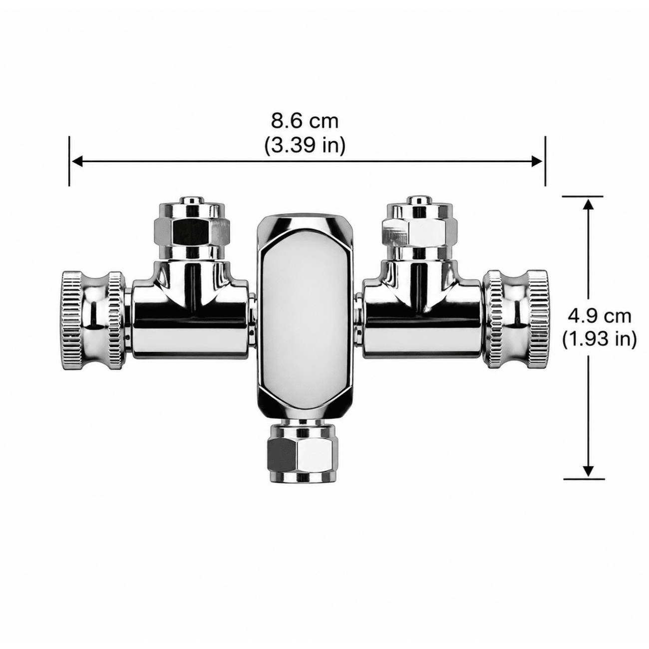 2-Way Regulator Splitter 2 way co2 splitter DALUA 