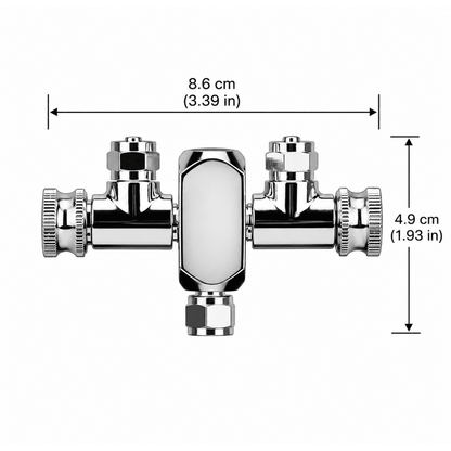 2-Way Regulator Splitter 2 way co2 splitter DALUA 