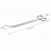 Aquascaping Scissors Curved 25cm spring aquascaping scissors DALUA 
