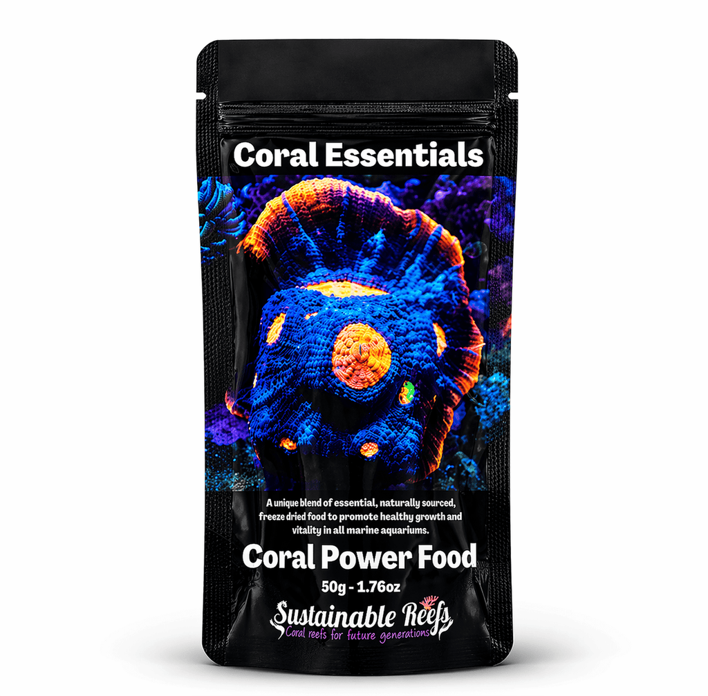 Coral Essentials Powdered Coral Food 1.76oz AQUARIUM additives DALUA 