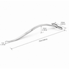 Aquascaping Scissors Double Curved 25cm aquascaping scissors DALUA 