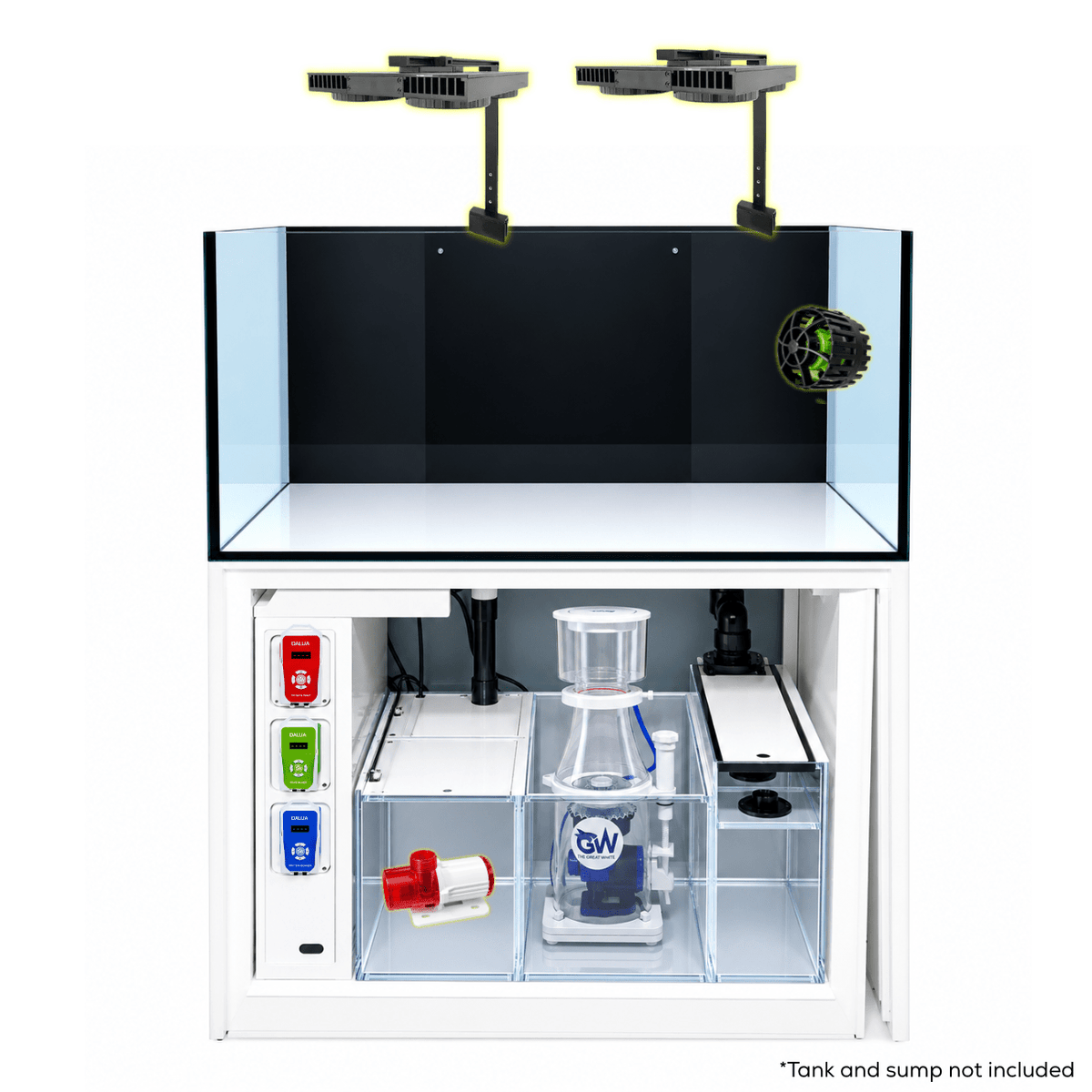 DALUA Ecosystem Bundle-WiFi Lighting + Wave Maker + Pump + Skimmer LED LIGHTING DaluaAustralia 80g - 120g Aquariums 