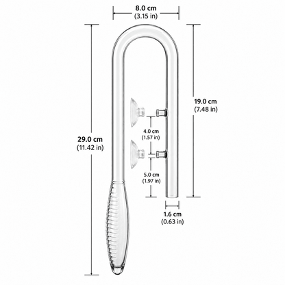 Glass Inlet Wide Mouth glass inlet lily pipes DALUA 