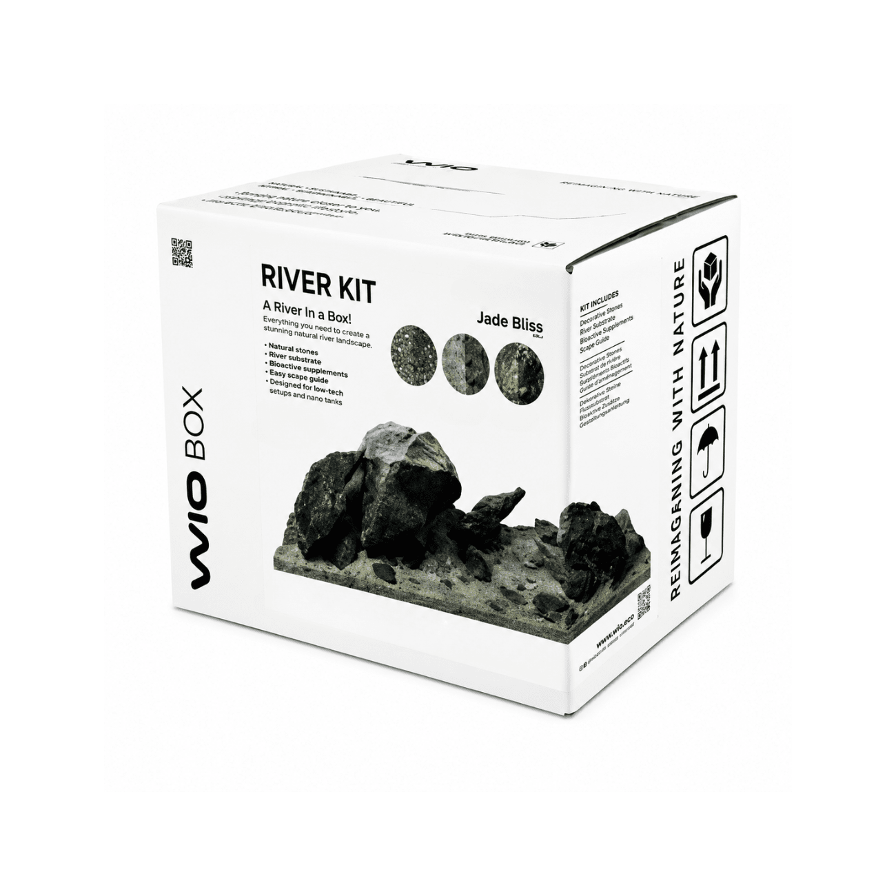 WIO - Jade Bliss River Kit Soil and Substrate WIO 20lb Kit 