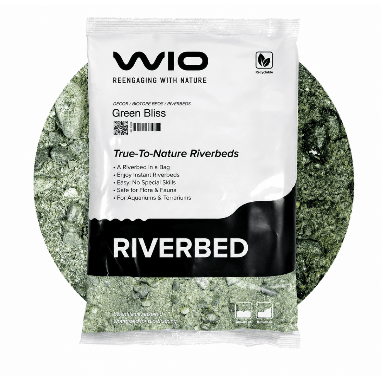 WIO - Jade Bliss Riverbed Soil and Substrate WIO 4.4 lb 