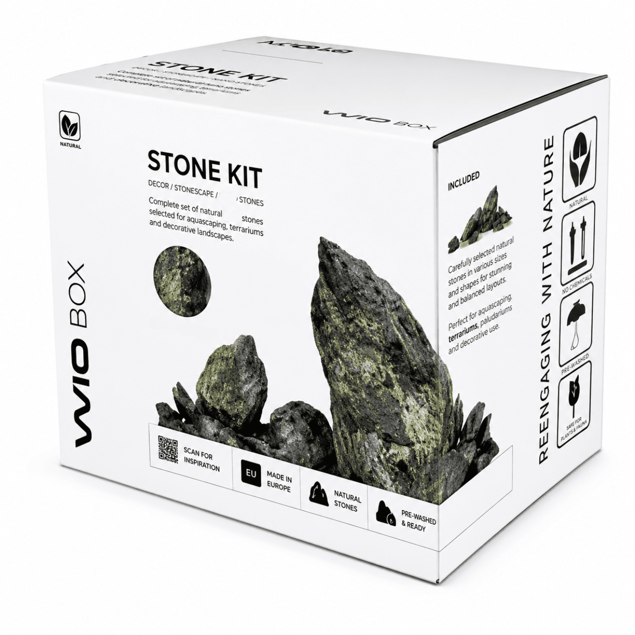 WIO - Jade Stone Wood and Rock WIO 46 lb Mega Box 