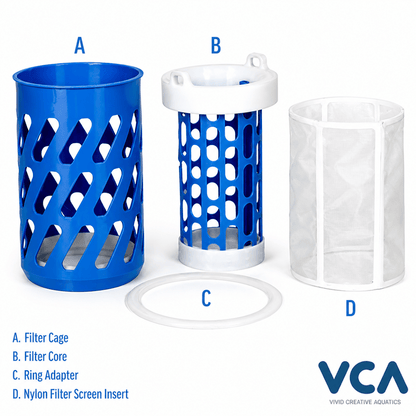 NOSOK Filter Sock No Sock Replacement Silencer Cup - VCA aquarium tool DALUA 