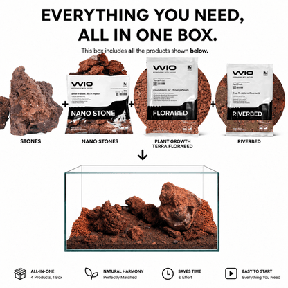 WIO - Red Dusk River Kit Soil and Substrate WIO 
