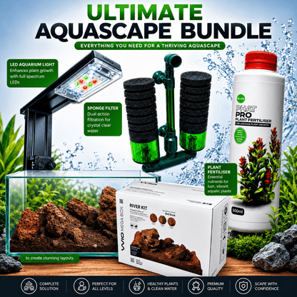 Ultimate Red Dusk Starter Kit – Complete Light, Hardscape & Filtration Bundle aquarium lighting bundle WIO 