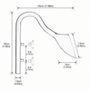 River High-Flow Outlet glass outlet lily pipes DaluaAustralia 16/22mm 