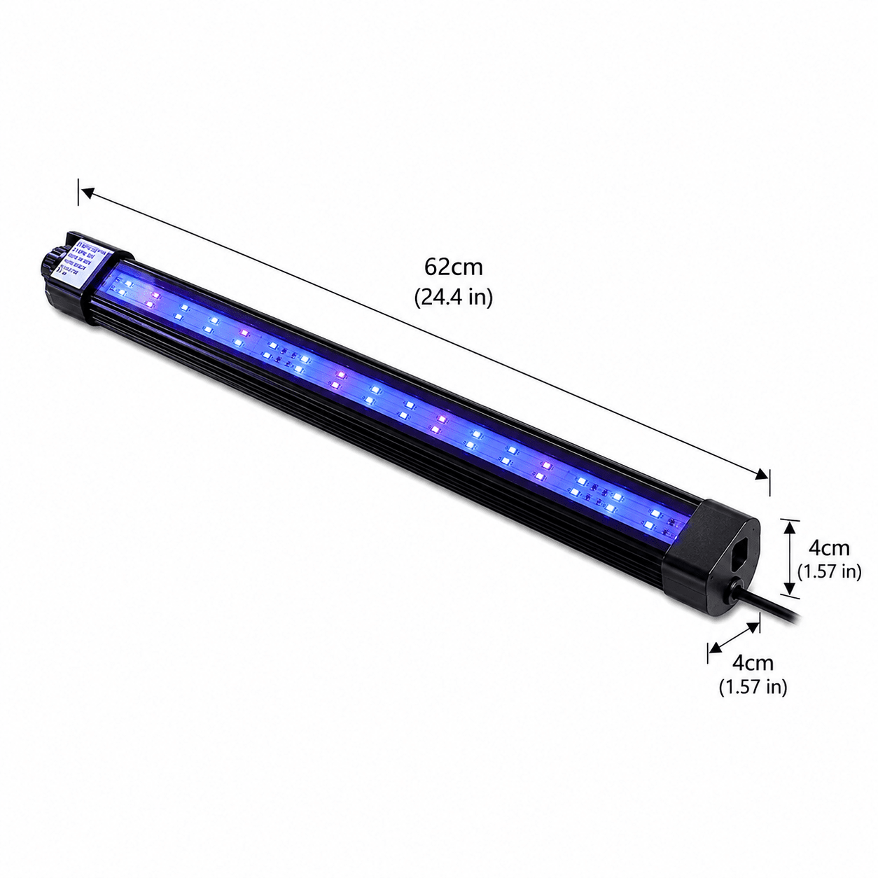 Vitamini Strips AQUARIUM LIGHTING DALUA Fragger (Super Blue) 23" 