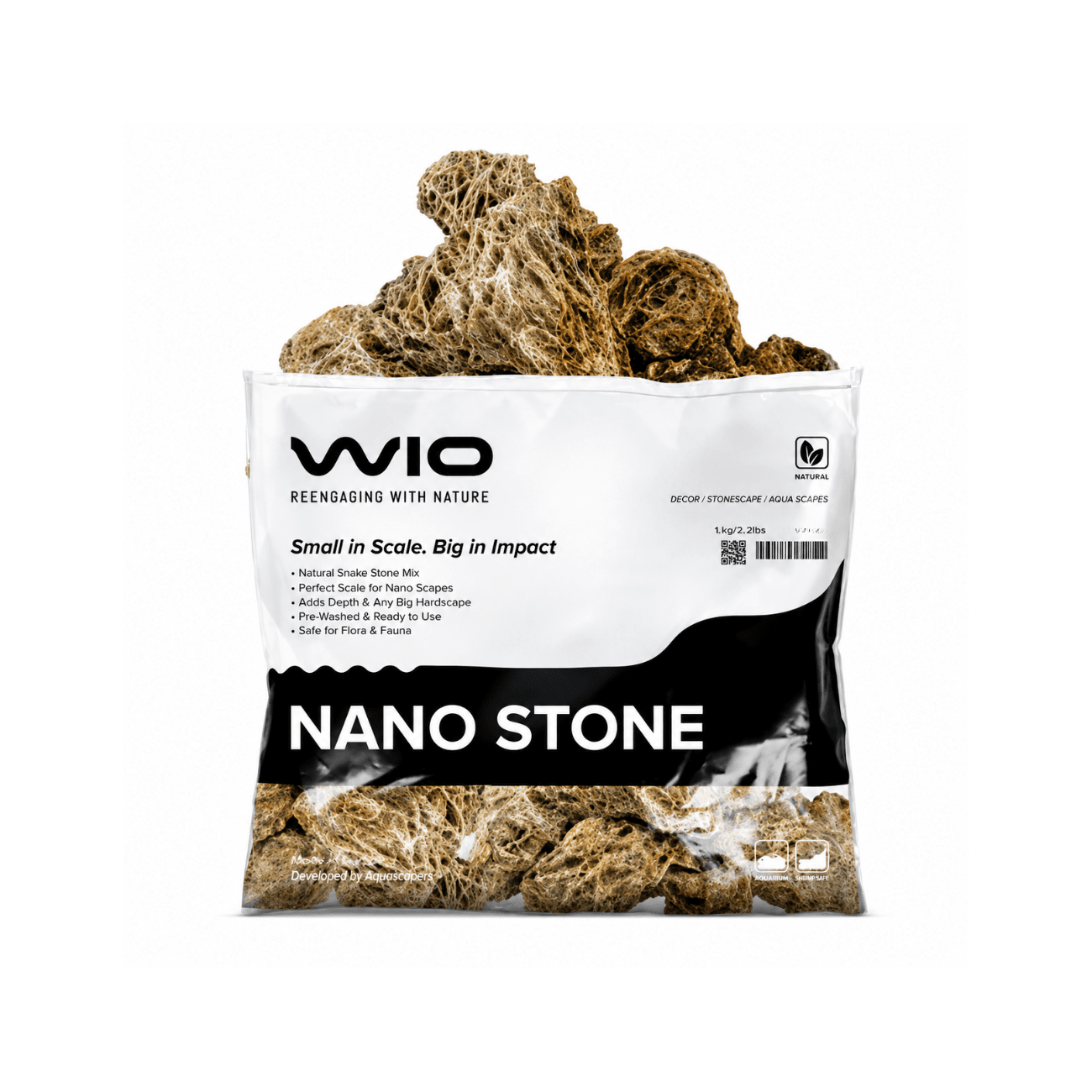 WIO - Web Stone Wood and Rock WIO 3.3 lb Nano Bag 