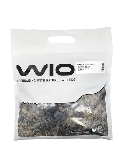 WIO - Black Allure Riverbed Soil and Substrate WIO 2kg 