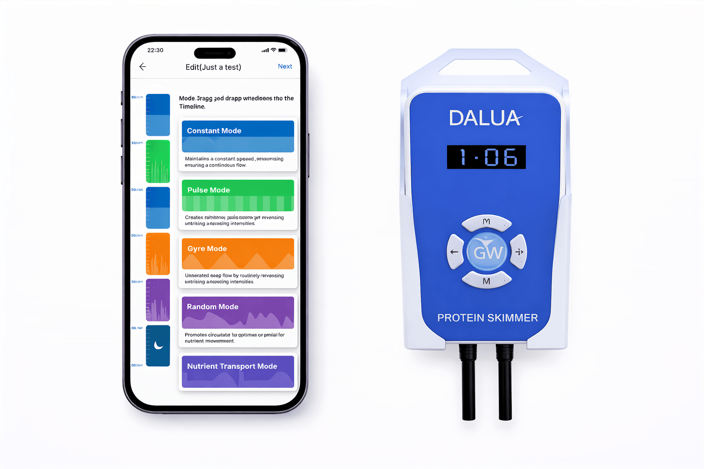 Filtration Bundle – WiFi Wave Maker + Pump + Skimmer PROTEIN SKIMMER DALUA 