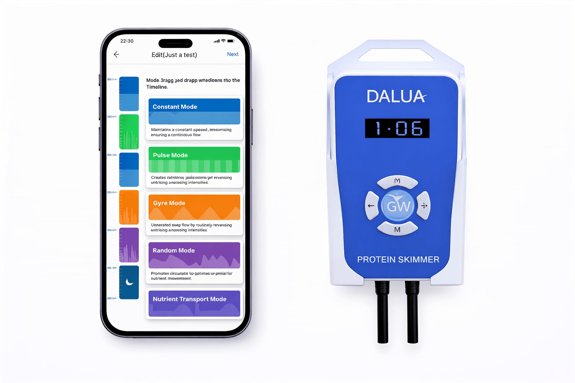 Filtration Bundle – WiFi Wave Maker + Pump + Skimmer PROTEIN SKIMMER DALUA 