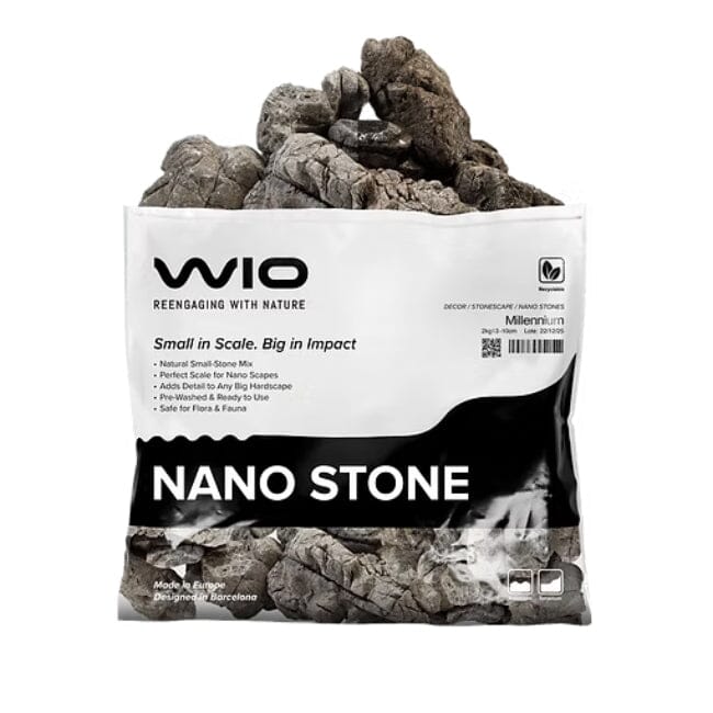 WIO - Millenium Nano Stone Wood and Rock WIO 4.4 lb Nano Bag 