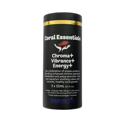 Coral Essentials Chroma Vibrance Energy Black Label AQUARIUM additives DALUA