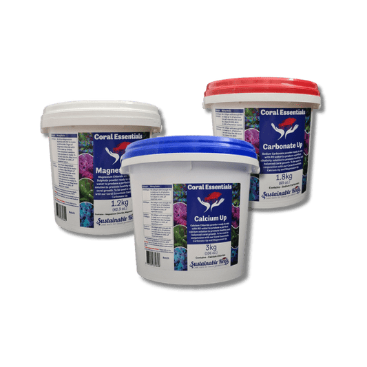 Coral Essentials Cal, Alk, Mag Powders aquarium additives DaluaAustralia 