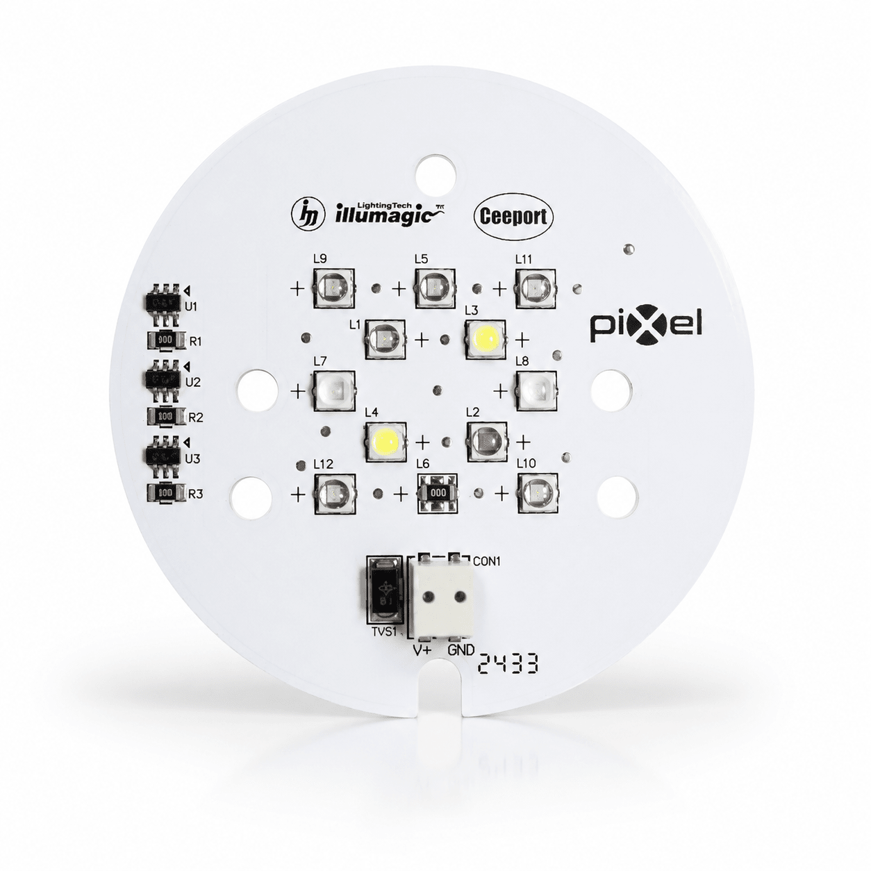 LED Clusters For X4 and Pixels DaluaAustralia Reefer Pixel 