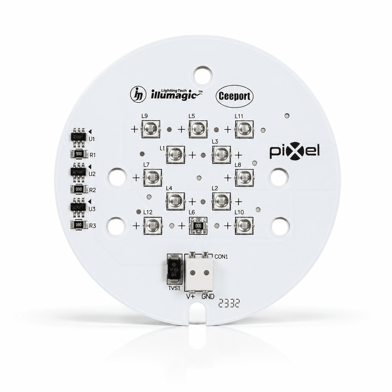 LED Clusters For X4 and Pixels DaluaAustralia Fragger Pixel 